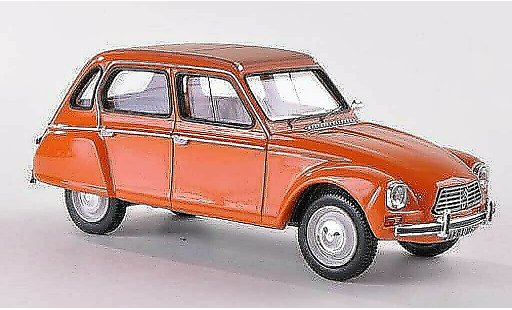 Citroen Dyane Berline 1/43 Norev orange 1974 modellautos