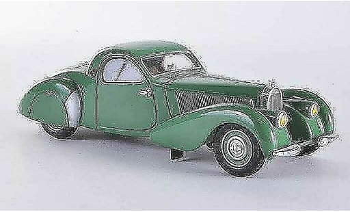 Bugatti 57 C 1/43 Minichamps Coupe gr&Atilde;&frac14;n 1939 modellautos
