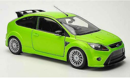Ford Focus RS 1/18 Minichamps gr&Atilde;&frac14;n 2010 modellautos