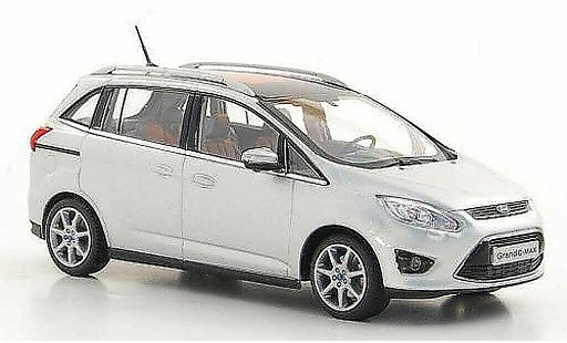 Ford Grand C-Max Berline 1/43 Minichamps Grand C-Max grau 2010 modellautos