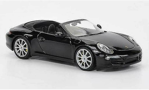 Porsche 911 S 1/43 Minichamps Carrera Cabrio schwarz 2012 modellautos