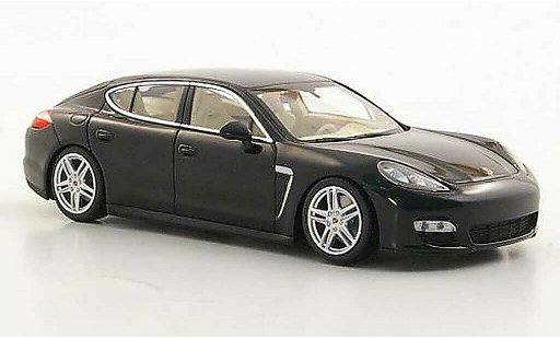 Porsche Panamera Turbo S 1/43 Minichamps schwarz 2011 modellautos