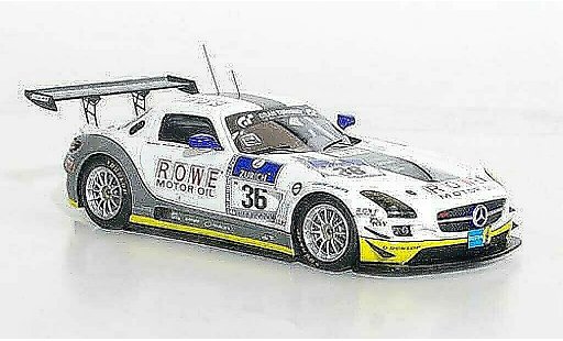 Mercedes SLS GT3 1/43 Minichamps AMG GT3No.36 Rowe Racing 24h Nurburgring 2011 modellautos