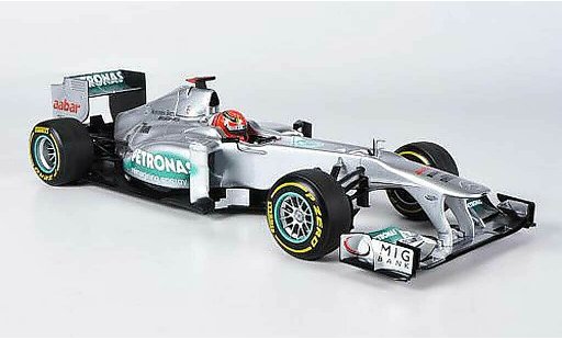 Mercedes F 2009 1/18 Minichamps AMG Team No.7 Petronas M.Schumacher Showcar 2012 modellautos