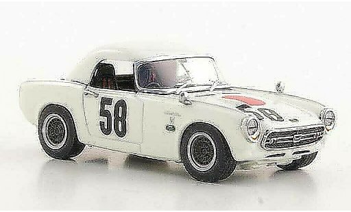 Honda S800 Course 1/43 Ebbro Racing No.58 T.Ikuzawa 500km Nurburgring 1967 modellautos