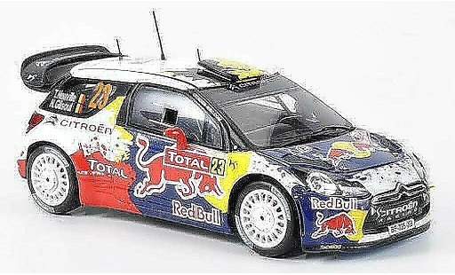 DS Automobiles DS3 WRC 2012 1/43 Spark No.23 Red Bull Rally Monte Carlo modellautos