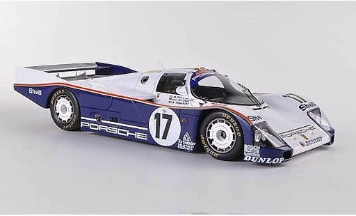 Porsche 962 1987 1/18 Spark No.17 D.Bell/A.Holbert/H.st&Atilde;&frac14;ck 24h Le Mans modellautos
