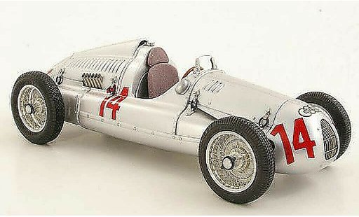 Auto Union Typ D course 1/18 CMC No.14 G. Schorsch Meier GP Frankreich 1939 modellautos