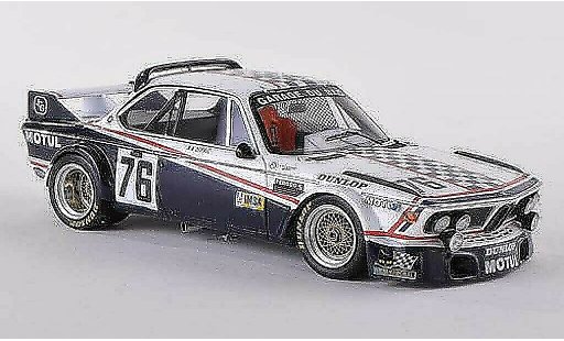 Bmw 3.0 CSL 1/43 Spark No.76 garage du Bac 24h Le Mans 1977 DEPNIC/J.Coulon modellautos