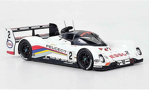 Peugeot 905 1992 1/43 Spark EV1 bis No.2 Esso 24h Le Mans modellautos