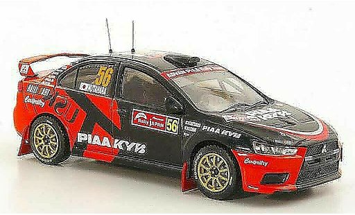 Mitsubishi Lancer Evolution X 1/43 IXO No.56 RalliArt F.Nutahara / H.Ichino Rally Japan 2008 modellautos