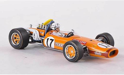 Brabham T20 course 1/43 Spark No.17 Team Gunston GP Sudafrika 1968 J.Love modellautos