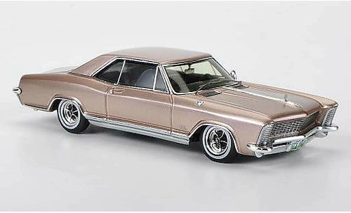 Buick Riviera coupe 1/43 Spark 1965 flieder modellautos