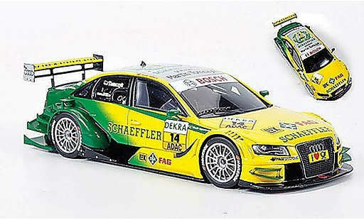 Audi A4 dtm 1/43 Spark No.14 Schaeffler M.Tomczyk 2011 modellautos