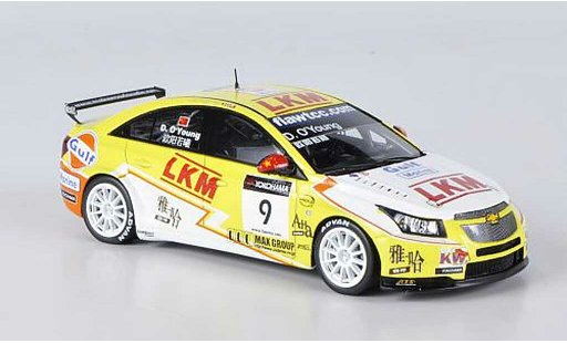 Chevrolet Cruze course 1/43 Spark 2011 1.6T No.9 D.O'Young WTCC GP Macau modellautos