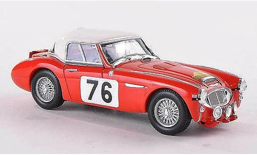 Austin Healey 3000 course 1/43 Spark No.76 Rally Liege-Rome-Liege 1960 P.Moss/A.Wisdom modellautos