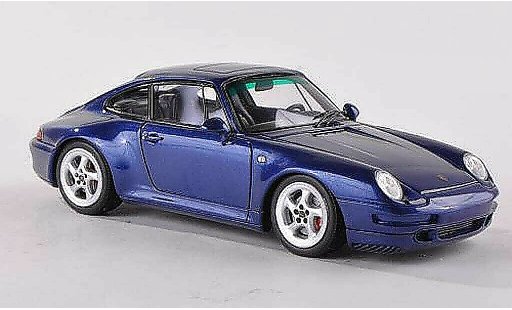 Porsche 911 4S 1/43 Spark Carrera blau 1995 modellautos