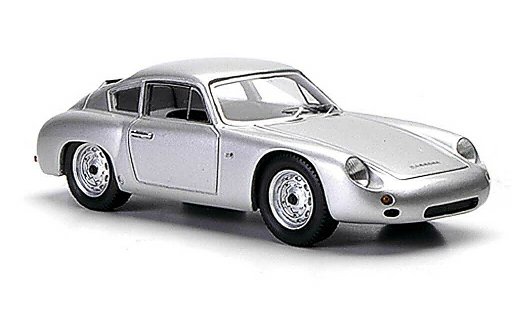 Porsche 356 1960 1/43 Spark B 1600 GTL Coupe Abarth grau modellautos