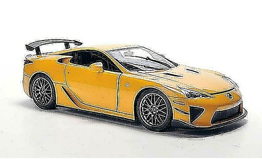 Lexus LFA Nurburgring Package 1/18 Autoart orange 2011 modellautos