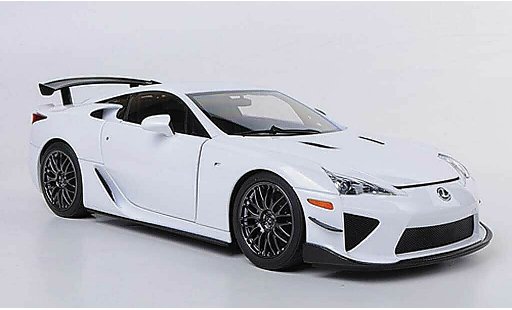 Lexus LFA Nurburgring Package 1/18 Autoart weiss 2011 modellautos