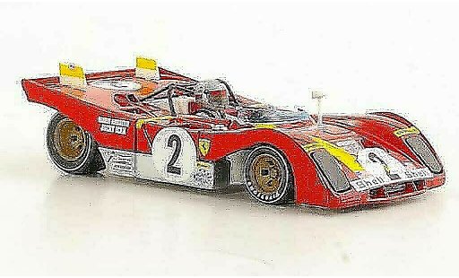 Ferrari 312 PB 1/43 Brumm No.2 J.Ickx / M.Andretti 6h Daytona 1972 modellautos