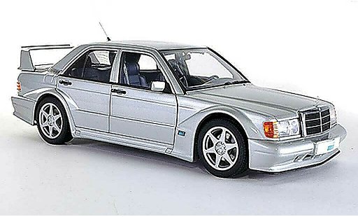 Mercedes 190 Evo 1/18 Autoart E 2.5-16V 2 (W201) grau 1989 modellautos