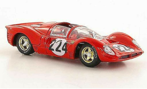 Ferrari 330 P4 1/43 Brumm No.224 Vaccarella / Scarfiotti Targa Florio 1967 modellautos