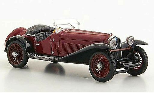 Alfa Romeo 2300 berlina 1/43 Brumm rot/schwarz modellautos