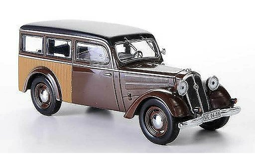 IFA F8 Kombi 1/43 IST Models braun/braun 1955 modellautos