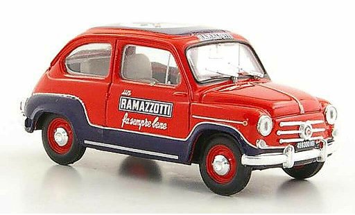 Fiat 600 D 1/43 Brumm Ramazotti 1960 modellautos
