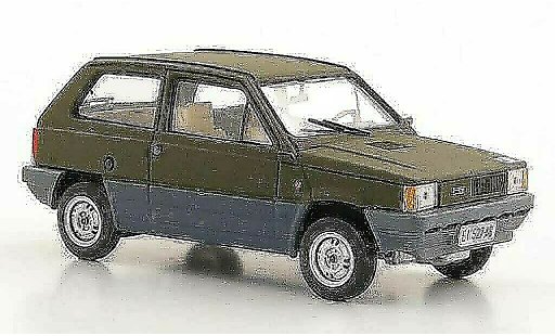 Fiat Panda 45 1/43 Brumm italienisches Militar olivgr&Atilde;&frac14;n 1980 modellautos
