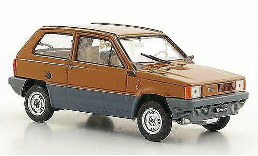 Fiat Panda 45 1/43 Brumm braun 1980 modellautos