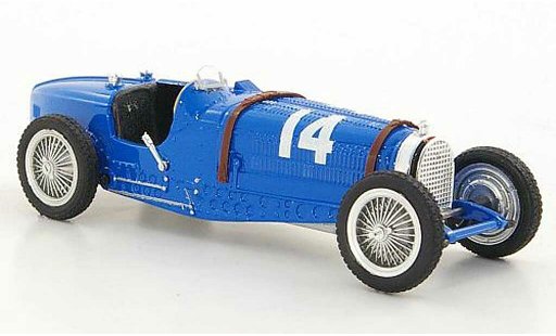 Bugatti Type 59 grand prix 1/43 Brumm No.14 T.Nuvolari GP Frankreich 1934 modellautos