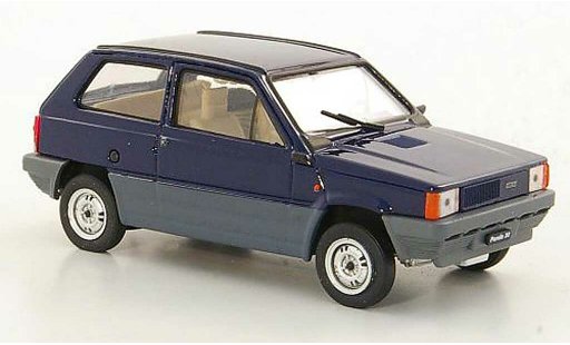 Fiat Panda 30 1/43 Brumm blau 1980 modellautos