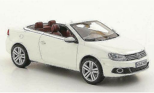 Volkswagen Eos Base 1/43 Kyosho weiss 2011 modellautos