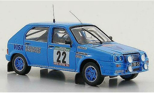 Citroen Visa Chrono 1/43 Mini Partes Gr.B No.22 F.Romaozinho / P.Almeida Rally Portugal 1983 modellautos