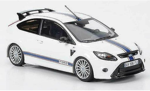 Ford Focus RS Le Mans 1/43 Minichamps Edition weiss (GT 40 Design 1967) Sondermodell MCW 2010 modellautos