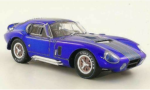 Shelby Daytona Coupe Base 1/18 Shelby Collectibles Coupeblau/blau 1965 modellautos