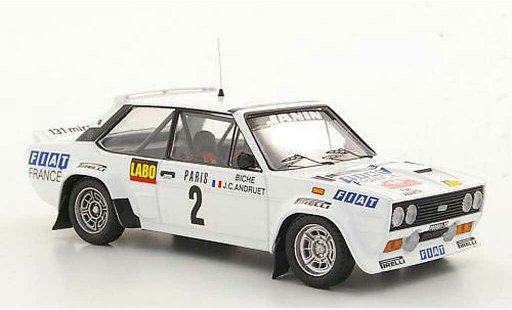 Fiat 131 Abarth 1/43 Trofeu No.2 J.C.Andruet / Biche Rally Monte Carlo 1978 modellautos
