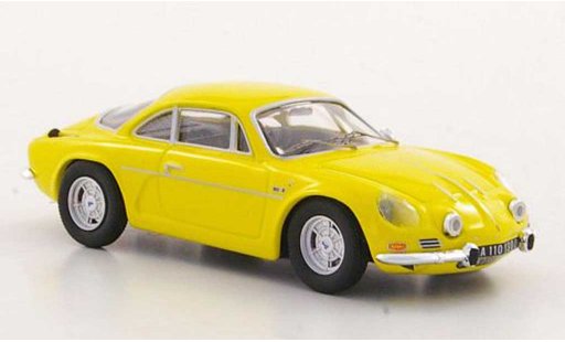 Alpine A110 1300 s bv4 1/43 Trofeu gelb Strassenversion modellautos