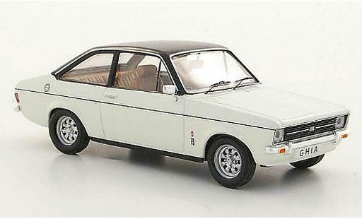 Ford Escort Ghia 1/43 Trofeu 1300 weiss/schwarz RHD modellautos