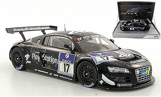 Audi R8 lms 1/18 Spark No.17 PlayStation Abt / Jons / Ludwig / MiesADAC 24h Nurburgring 2011 modellautos
