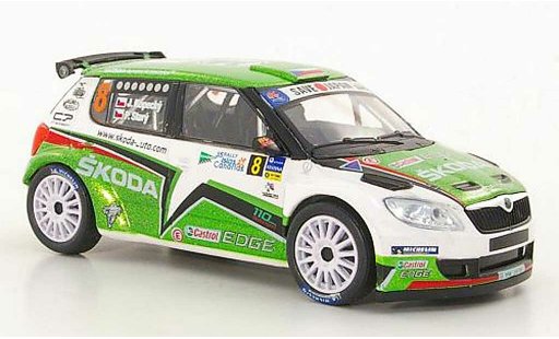 Skoda Fabia S2000 1/43 Abrex (FL 2010) No.8 J.Kopecky / P.Stary Rally Islas Canaria 2011 modellautos