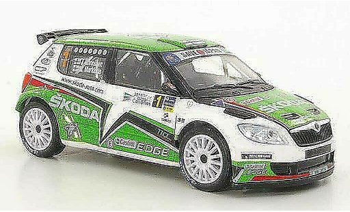 Skoda Fabia S2000 1/43 Abrex (FL 2010) No.1 J.Hanninen / M.Markkula Rally Islas Canaria 2011 modellautos