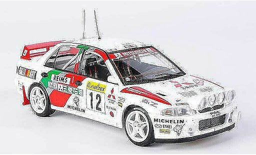 Mitsubishi Lancer Evolution II 1/43 HPI No.12 A.Aghini / S.Farnocchia Rally Monte Carlo 1995 modellautos