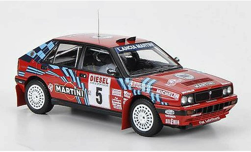 Lancia Delta HF Integrale 1/43 HPI 16V No.5 Martini D.Auriol / B.Occelli Rally Sanremo 1989 modellautos