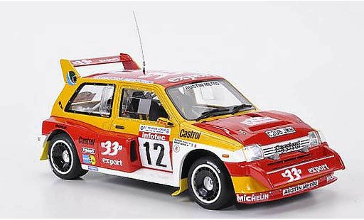 MG Metro 6R4 1/18 Ottomobile No.12 33 export D.Auriol/B.Occelli Rallye Frankreich 1986 modellautos