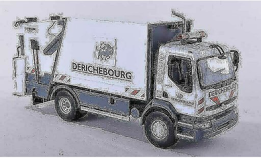 Renault Premium Base 1/43 Norev Mullwagen Derichebourg 2006 modellautos