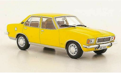 Opel Rekord D 1/43 WhiteBox 2100 Diesel gelb modellautos