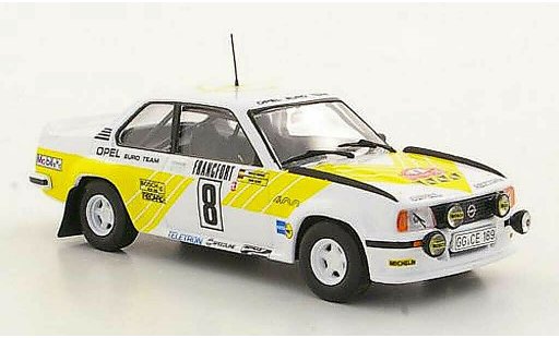 Opel Ascona B 400 1/43 Hachette No.8 Rally Monte Carlo (ohne Magazin) 1980 modellautos